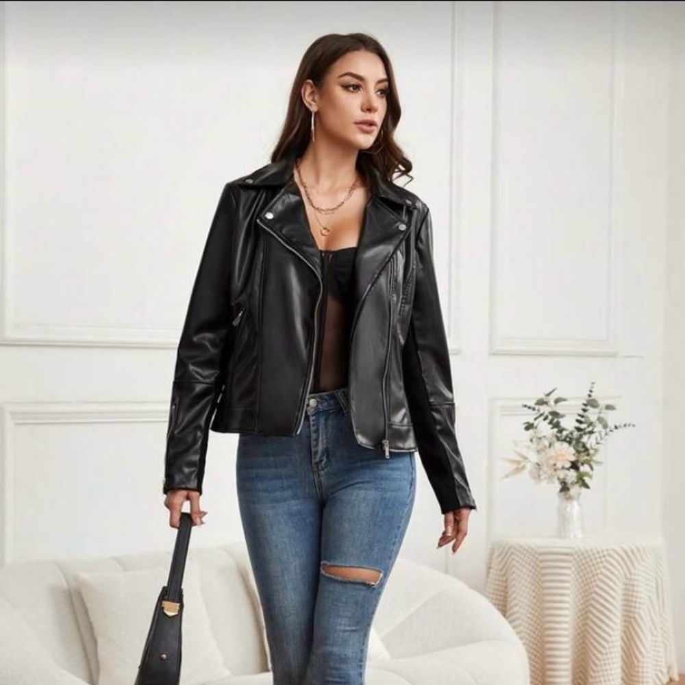 Sleek Black  Women's Jacket